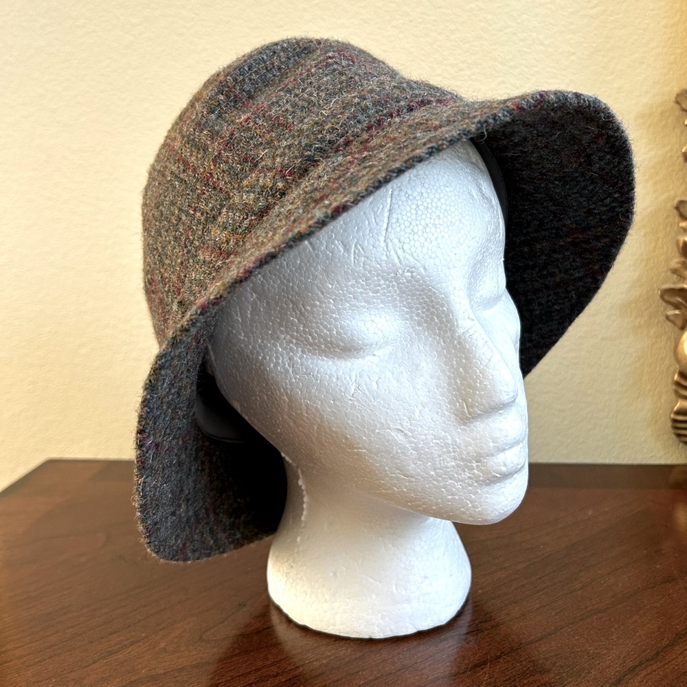 Vintage Hobothan Richard donegal wool tweed hat